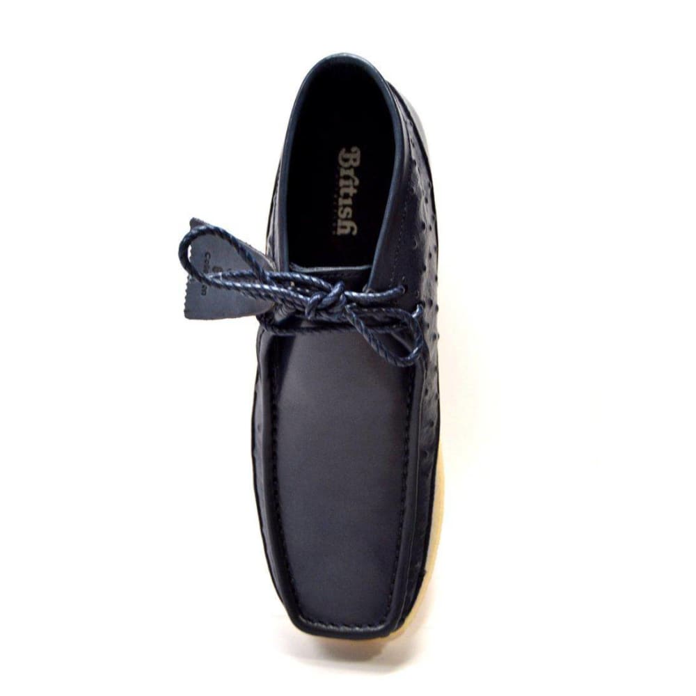 British Walkers Walker 100 Limited Edition Men's Ostrich Leather Chukka Boots Shoes by British Walkers – Don't Panic Shoes