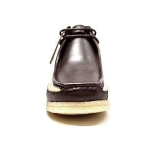 BritiSh Walkers Walker 100 Men’s Brown & Beige Leather Chukka Boots – HAndcrafted Dual - Tone Classic Of Heritage Luxury and Refined Comfort Shoes by British Walkers – Don't Panic Shoes