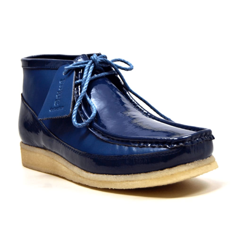 British Walkers Walker 100 Men's Patent Leather High Tops Chukka Boots Shoes by British Walkers – Don't Panic Shoes