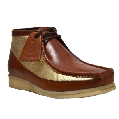 British Walkers Walker 100 Men's Two Tone Leather Limited Edition Chukka Boots Shoes by British Walkers – Don't Panic Shoes