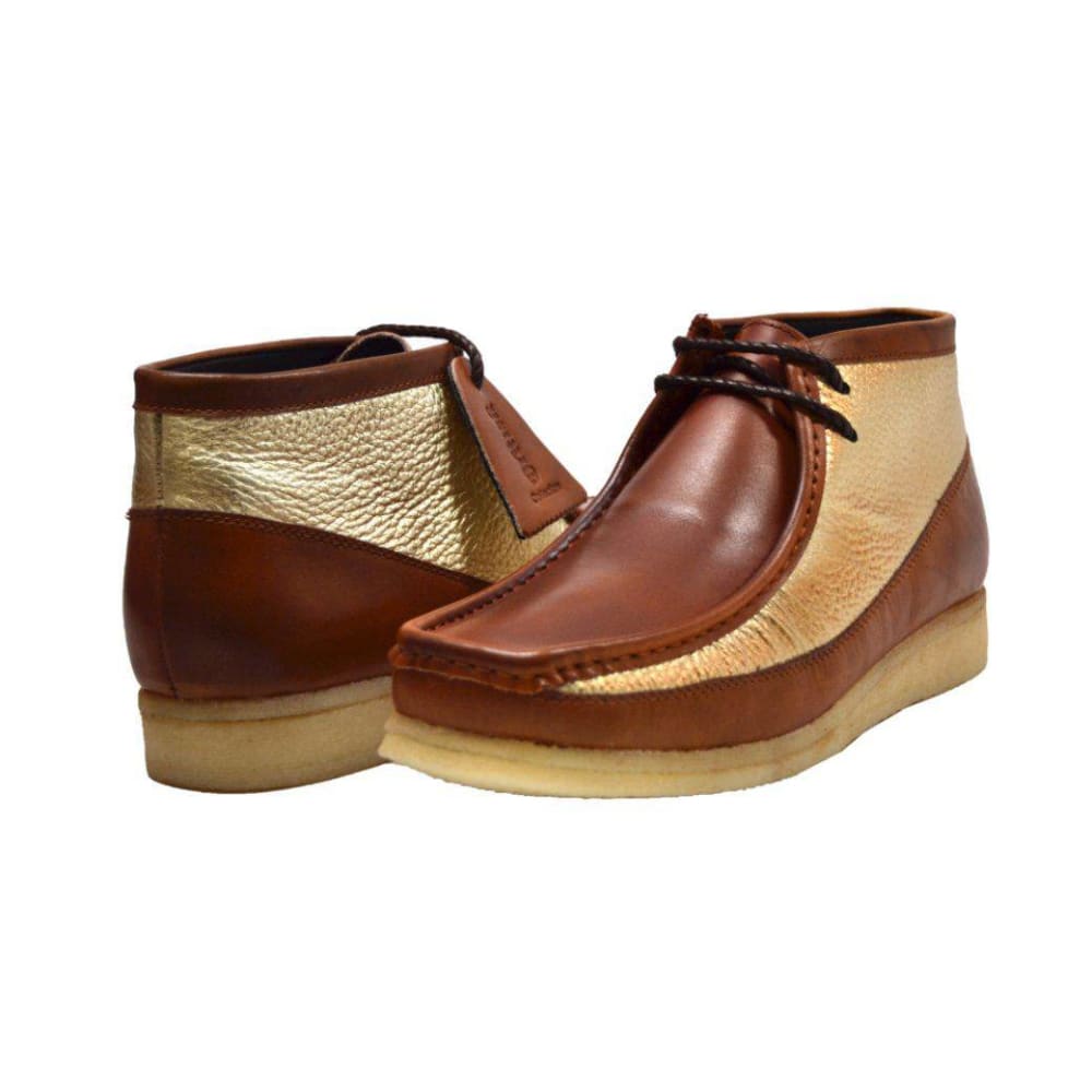 British Walkers Walker 100 Men's Two Tone Leather Limited Edition Chukka Boots Shoes by British Walkers – Don't Panic Shoes