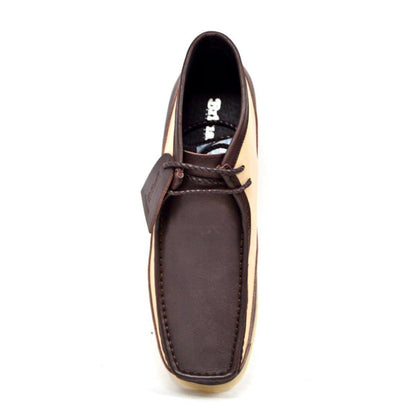 British Walkers Walker 100 Men's Two Tone Leather Limited Edition Chukka Boots Shoes by British Walkers – Don't Panic Shoes