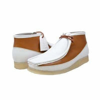 Thumbnail for British Walkers Walker 100 Wallabee Boots Men’s White