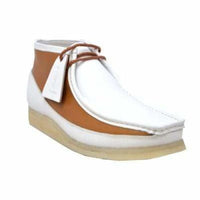Thumbnail for British Walkers Walker 100 Wallabee Boots Men’s White