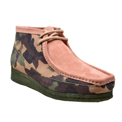 British Walkers Walker 200 Men's Camouflage Leather And Suede Chukka Boots Shoes by British Walkers – Don't Panic Shoes