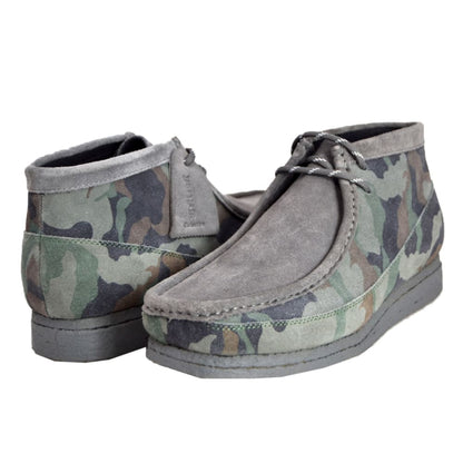 British Walkers Walker 200 Men's Camouflage Leather And Suede Chukka Boots Shoes by British Walkers – Don't Panic Shoes