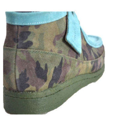 British Walkers Walker 200 Men's Camouflage Leather And Suede Chukka Boots Shoes by British Walkers – Don't Panic Shoes
