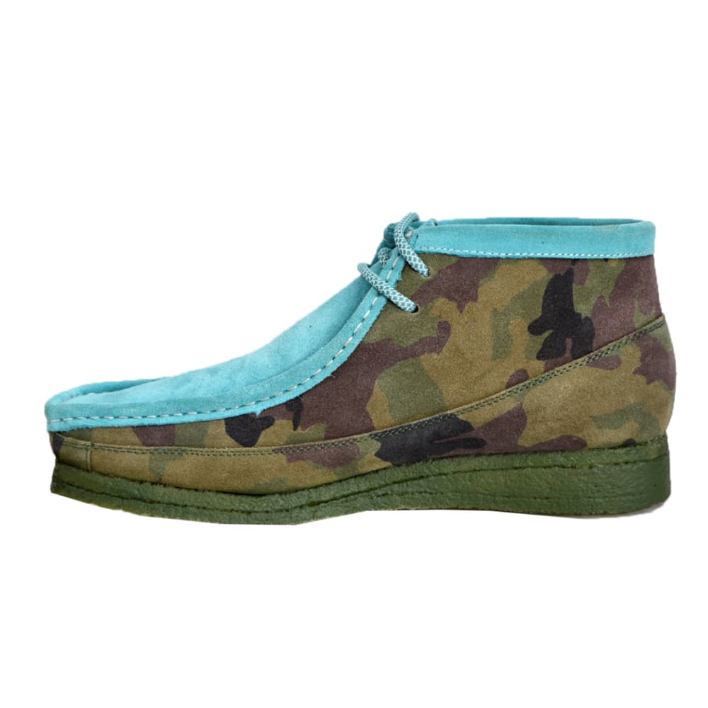 British Walkers Walker 200 Men's Camouflage Leather And Suede Chukka Boots Shoes by British Walkers – Don't Panic Shoes