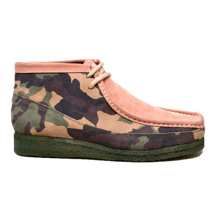 British Walkers Walker 200's Men's Camo Leather And Suede Chukka Boots Shoes by British Walkers – Don't Panic Shoes