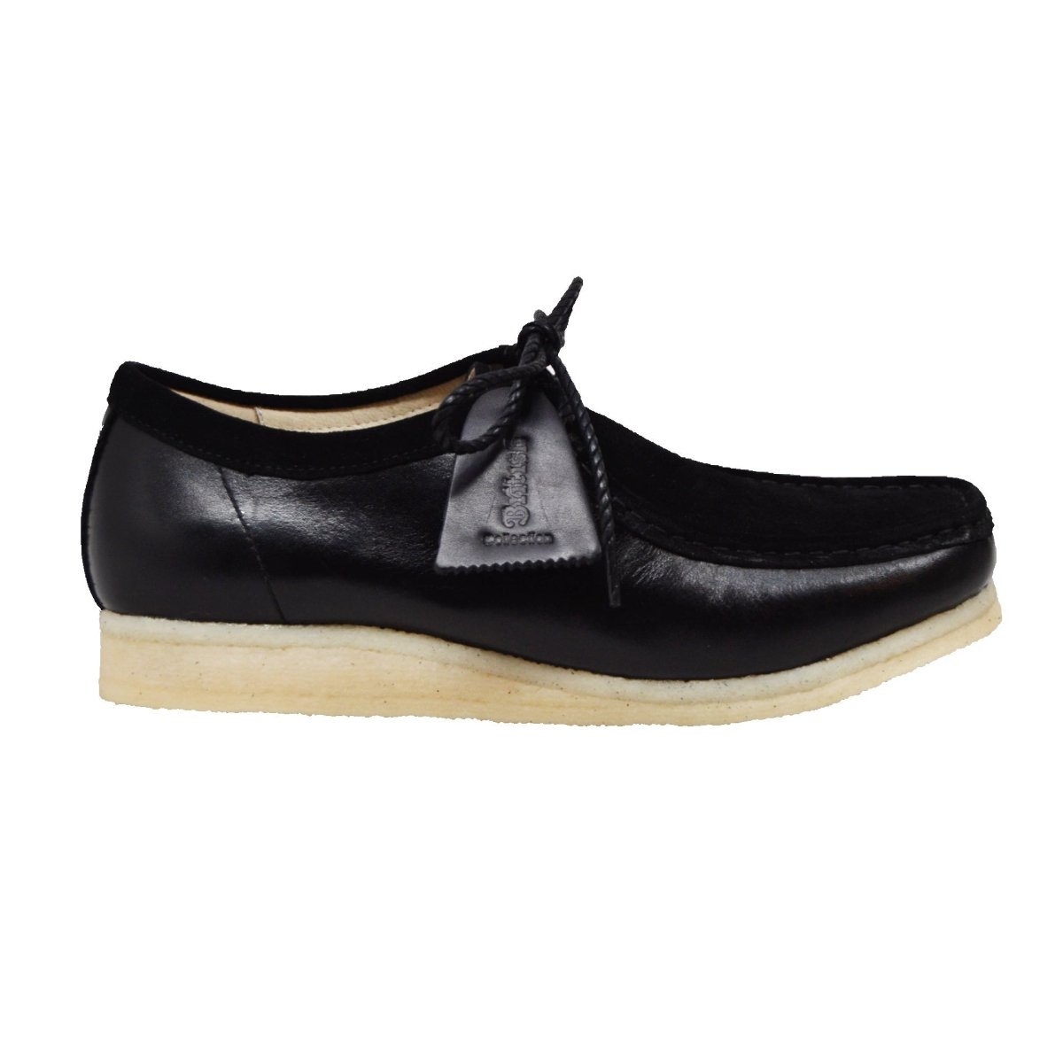 BritiSh Walkers Walker – Men’s Low - Top Crepe Sole Shoe | Classic Heritage Craft With Clean Modern Style Three Quarters by British Walkers – Don't Panic Shoes