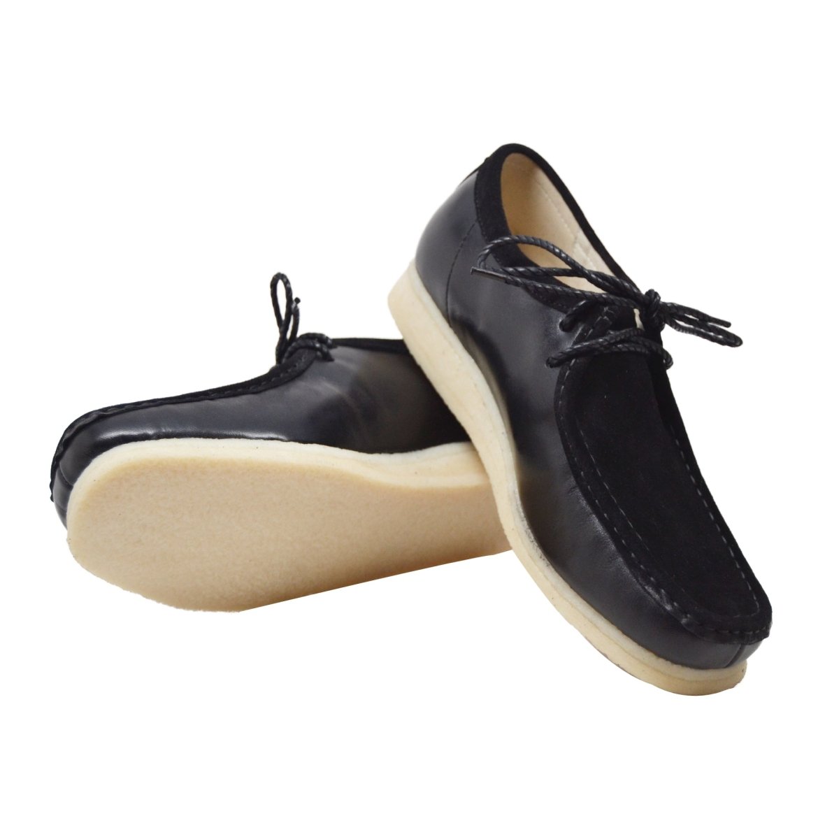 BritiSh Walkers Walker – Men’s Low - Top Crepe Sole Shoe | Classic Heritage Craft With Clean Modern Style Three Quarters by British Walkers – Don't Panic Shoes