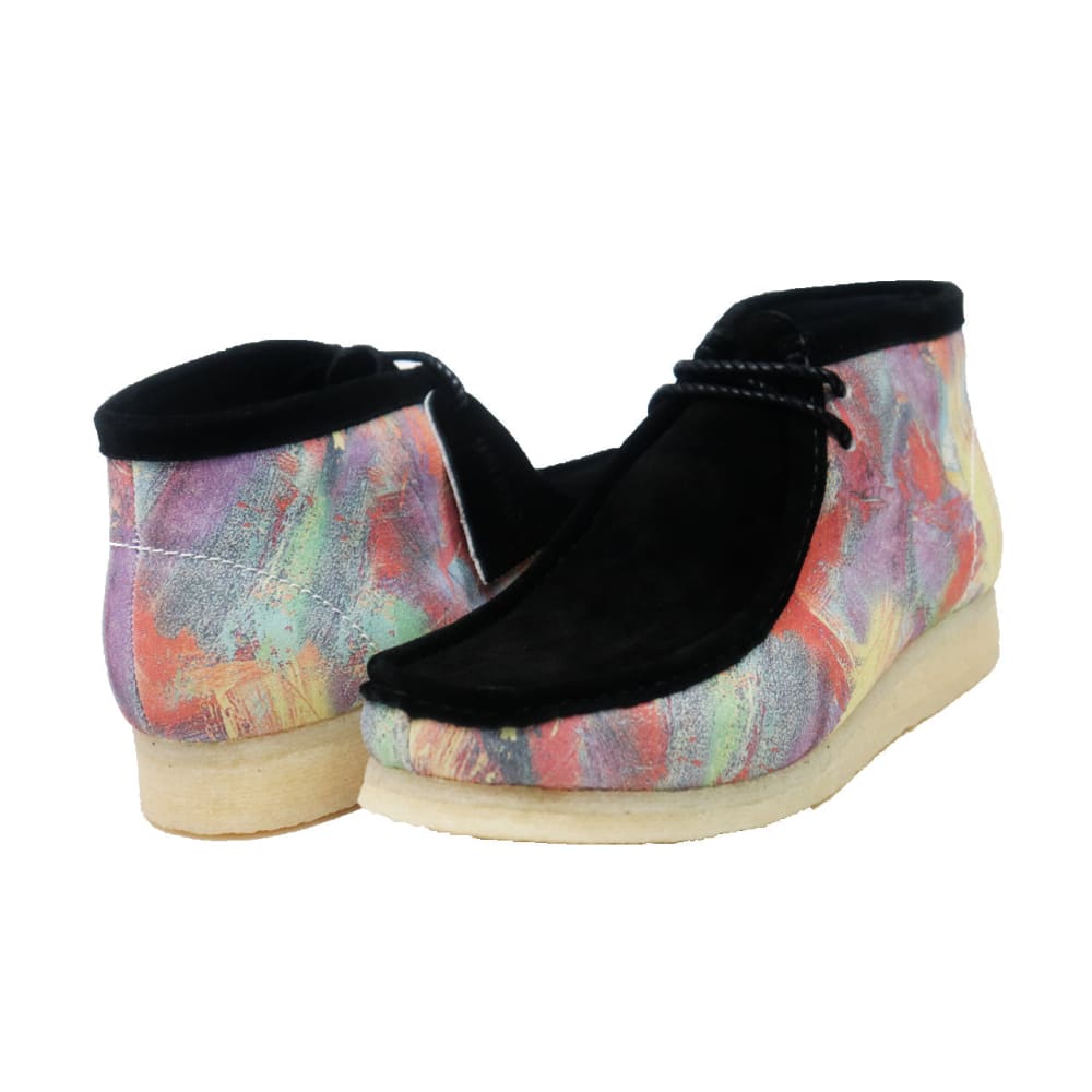 BritiSh Walkers Walker Paint Men’s Leather & Suede High - Top Sneakers – Handcrafted Designer Statement With Artistic Flair Shoes by British Walkers – Don't Panic Shoes