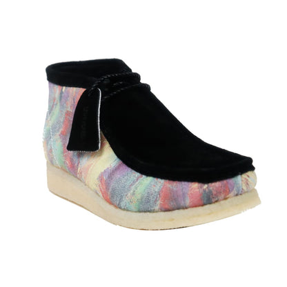 BritiSh Walkers Walker Paint Men’s Leather & Suede High - Top Sneakers – Handcrafted Designer Statement With Artistic Flair Shoes by British Walkers – Don't Panic Shoes