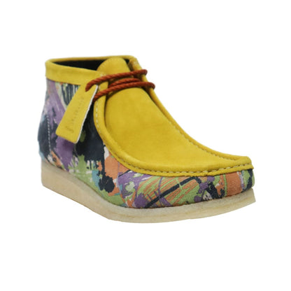 BritiSh Walkers Walker Paint Men’s Leather & Suede High - Top Sneakers – Handcrafted Designer Statement With Artistic Flair Shoes by British Walkers – Don't Panic Shoes