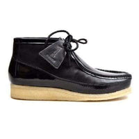 Thumbnail for British Walkers Wallabee Boots Men’s Walker 100 Black Patent