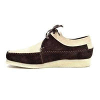 Thumbnail for British Walkers Weaver Somerset Men’s Beige And Brown Suede