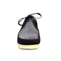Thumbnail for British Walkers Weaver Somerset Men’s Black And Gray Suede