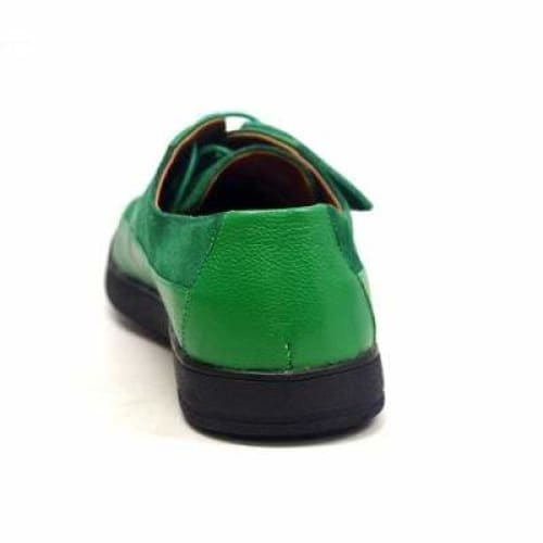 British Walkers Westminster Bally Style Men's Green Leather And Suede Low Top Sneakers Shoes by British Walkers – Don't Panic Shoes
