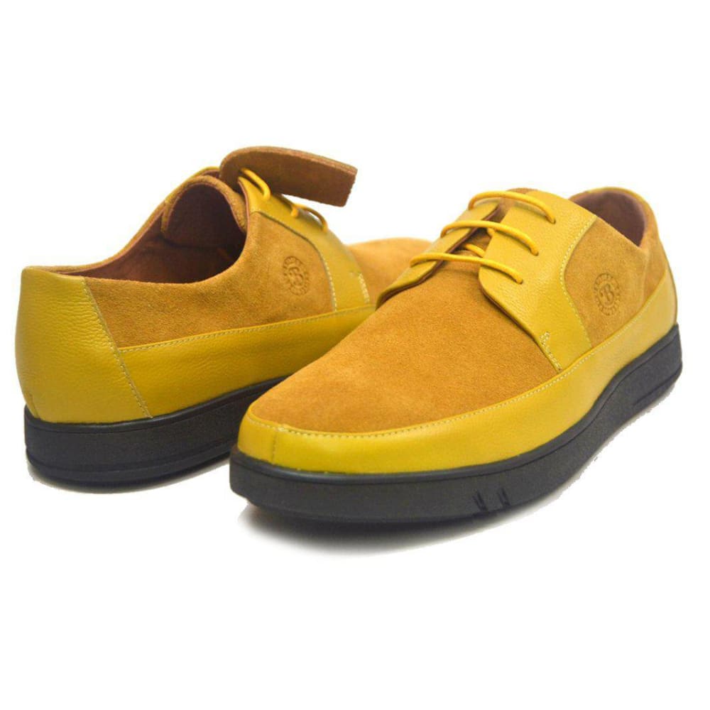 British Walkers Westminster Bally Style Men's Leather And Suede Low Top Sneakers Shoes by British Walkers – Don't Panic Shoes