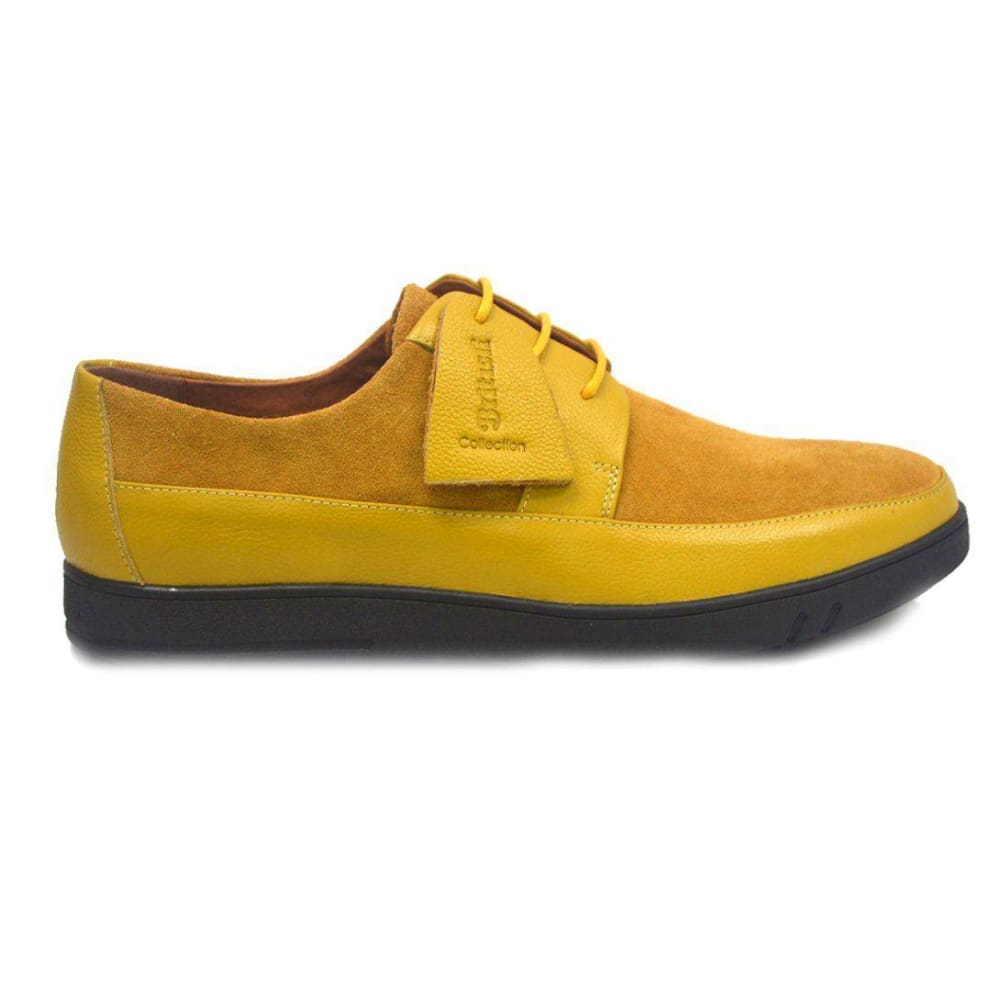 British Walkers Westminster Bally Style Men's Leather And Suede Low Top Sneakers Shoes by British Walkers – Don't Panic Shoes