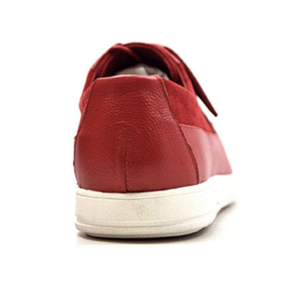 British Walkers Westminster Bally Style Men's Leather And Suede White Sole Low Top Sneakers Shoes by British Walkers – Don't Panic Shoes