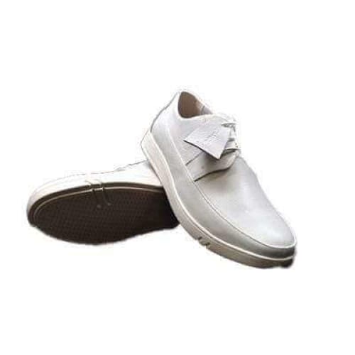 British Walkers Westminster Bally Style Men's White Leather And Suede Low Top Sneakers Shoes by British Walkers – Don't Panic Shoes
