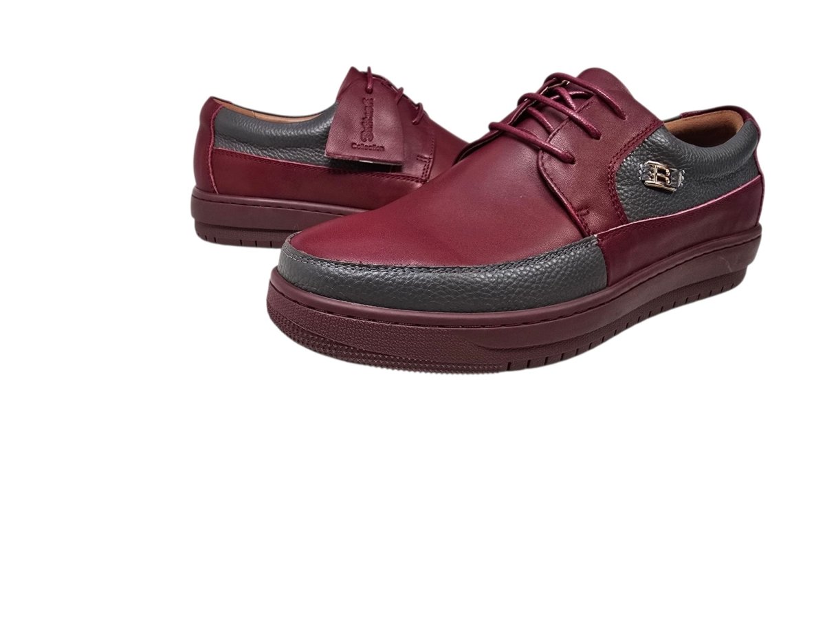 BritiSh Walkers Westminster— Men’s Luxury 80s Retro Bally - Inspired Low Top Sneakers | Handcrafted Vintage Masterpiece Lace Up by British Walker – Don't Panic Shoes