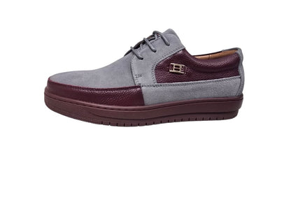 BritiSh Walkers Westminster— Men’s Luxury 80s Retro Bally - Inspired Low Top Sneakers | Handcrafted Vintage Masterpiece Lace Up by British Walker – Don't Panic Shoes