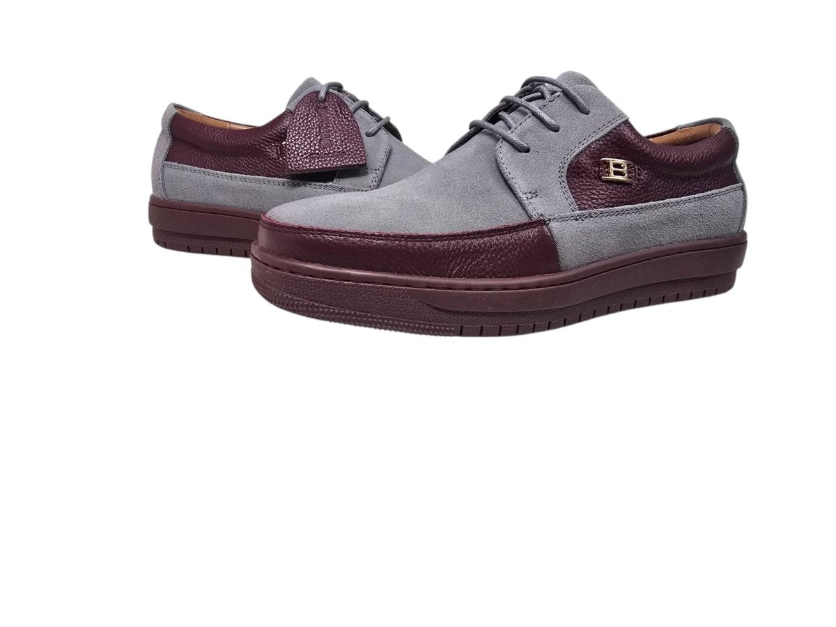 BritiSh Walkers Westminster— Men’s Luxury 80s Retro Bally - Inspired Low Top Sneakers | Handcrafted Vintage Masterpiece Lace Up by British Walker – Don't Panic Shoes