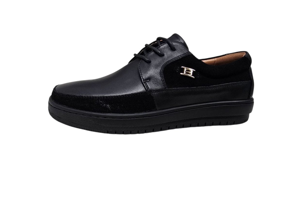 BritiSh Walkers Westminster— Men’s Luxury 80s Retro Bally - Inspired Low Top Sneakers | Handcrafted Vintage Masterpiece Lace Up by British Walker – Don't Panic Shoes