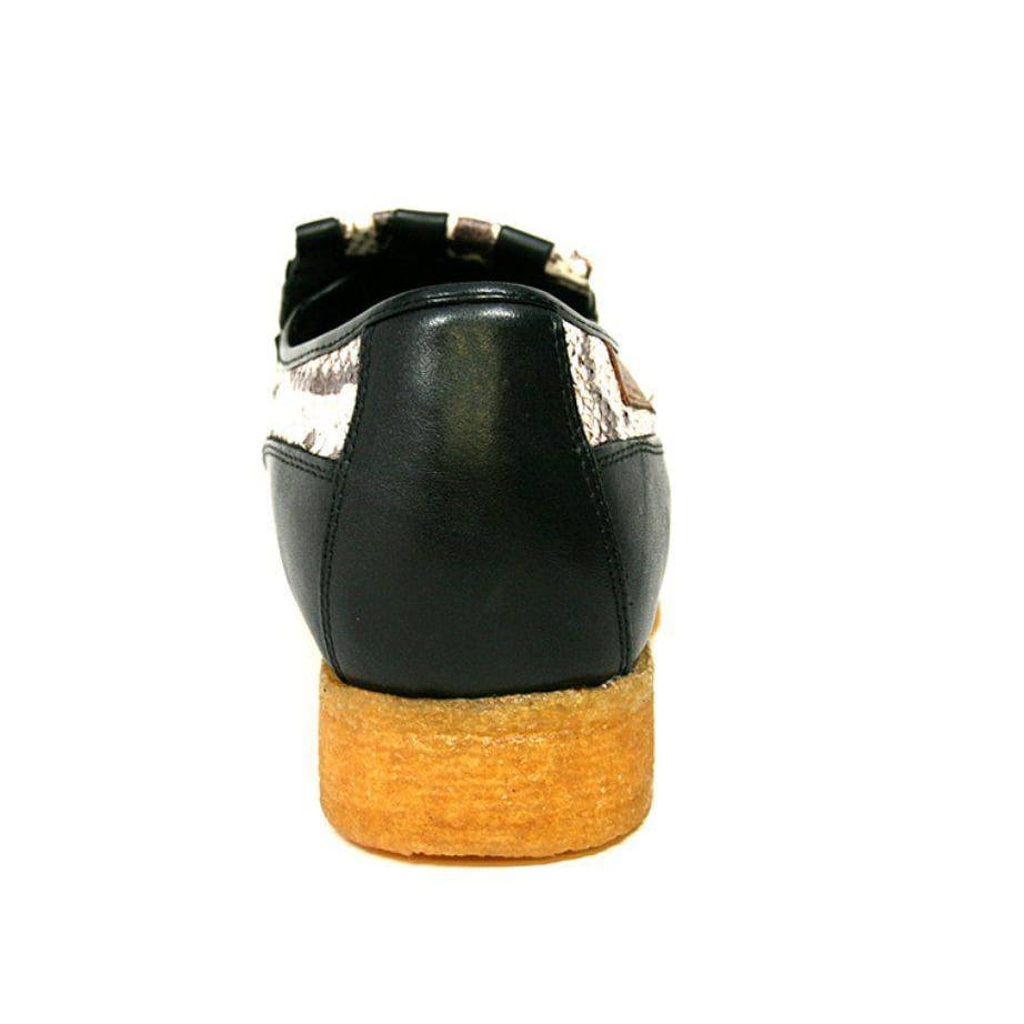 British Walkers Windsor Black Python Skin And Leather Custom Shoes Shoes by British Walkers – Don't Panic Shoes