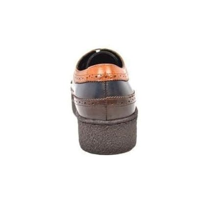 British Walkers Wingtip Low Cut 3 Tone Multicolor Leather Shoes by British Walkers – Don't Panic Shoes