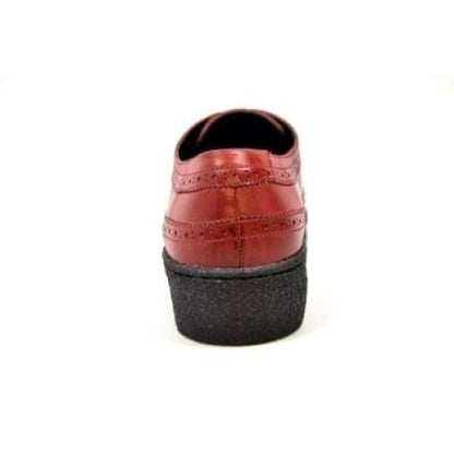 British Walkers Wingtip Low Cut Brick Red Leather Shoes by British Walkers – Don't Panic Shoes