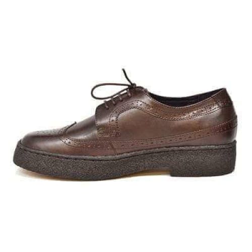 British Walkers Wingtip Low Cut Men's Brown Leather Oxfords Shoes by British Walkers – Don't Panic Shoes