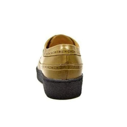 British Walkers Wingtip Low Cut Men's Olive Green Leather Oxfords Shoes by British Walkers – Don't Panic Shoes