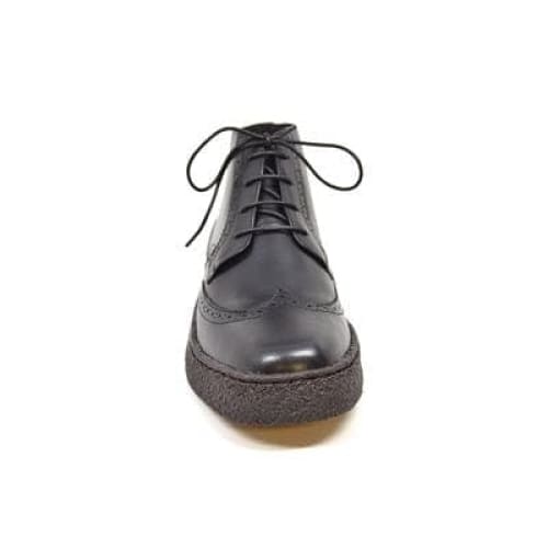 British Walkers Wingtip Men’s Premium Black Leather Boots