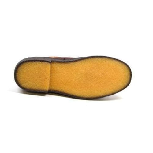 British Walkers Wingtip Men's Two Tone Burgundy And Rust Leather Shoes by British Walkers – Don't Panic Shoes