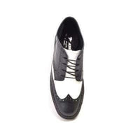 Thumbnail for British Walkers Wingtip Two Tone Men’s Black And White