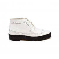 Thumbnail for British Walkers Wingtips Limited Men’s All White Leather