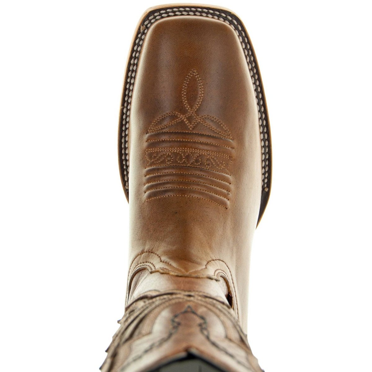 Broad Square Toe Cowboy Boots | Men's Broad Toe Boots (H50028) Cowboy Boots by Soto Boots – Don't Panic Shoes