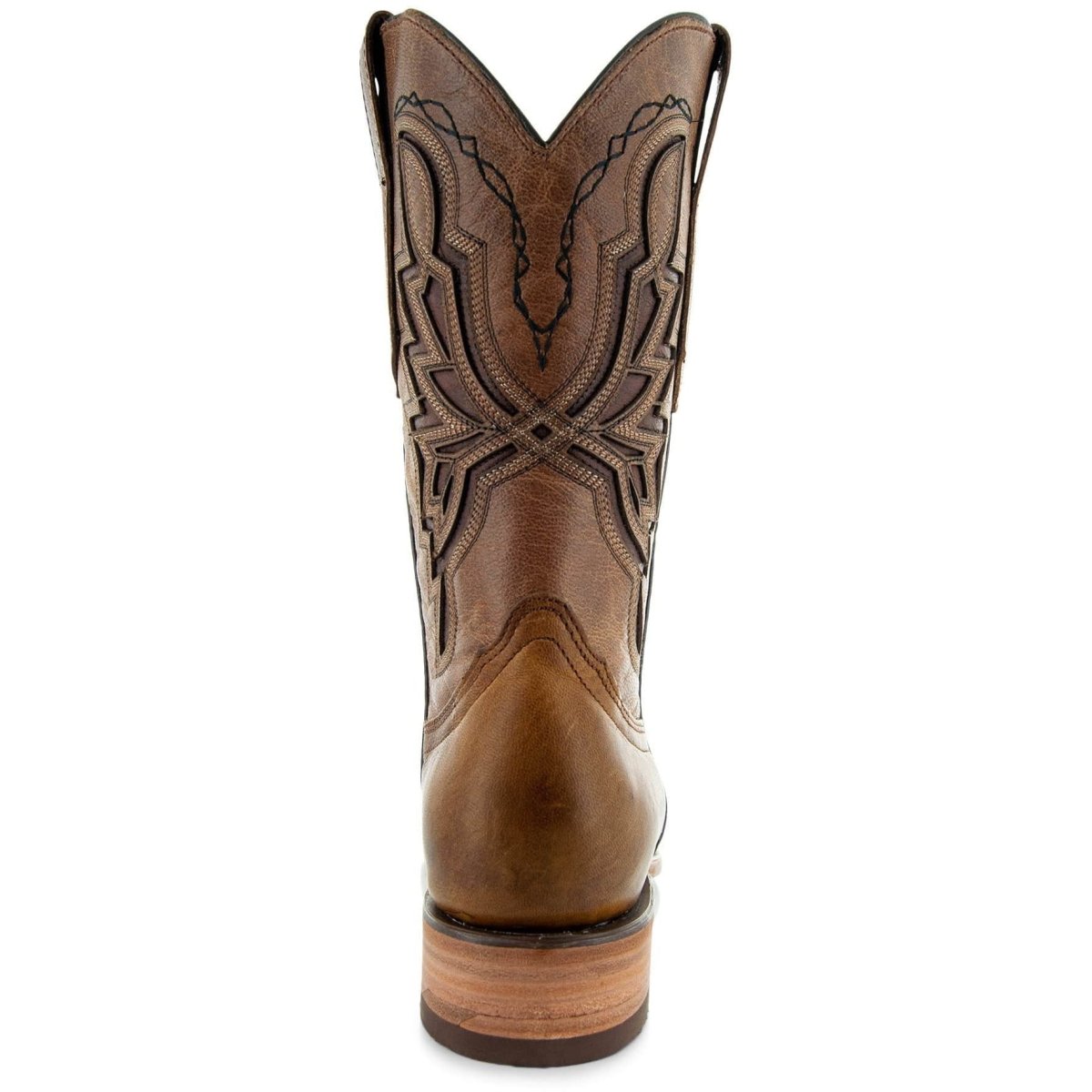 Broad Square Toe Cowboy Boots | Men's Broad Toe Boots (H50028) Cowboy Boots by Soto Boots – Don't Panic Shoes