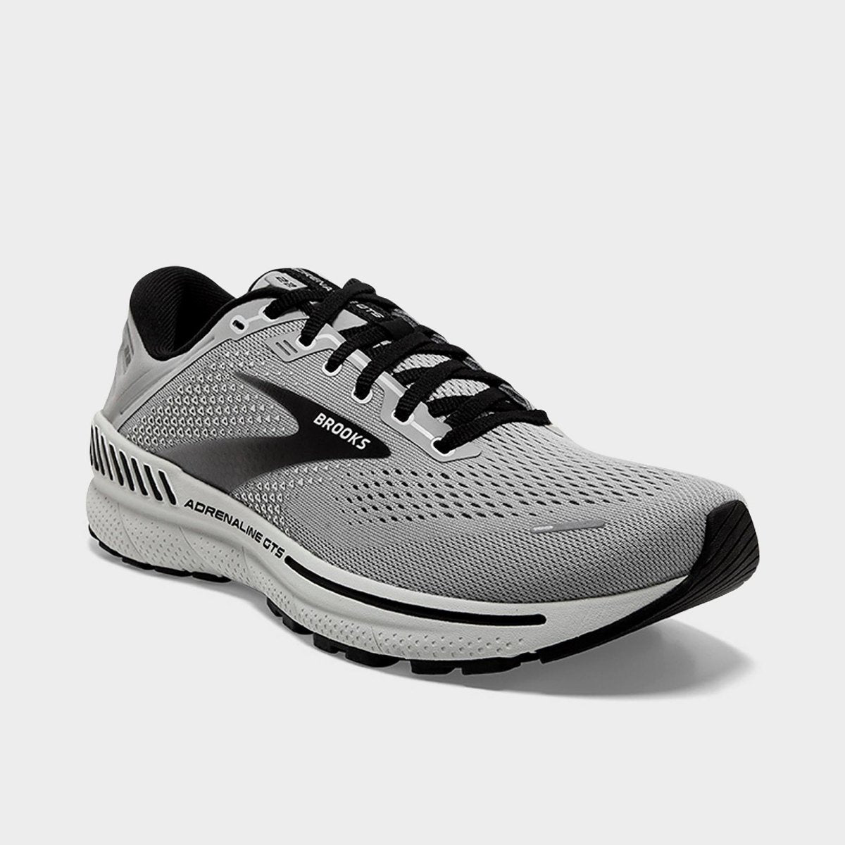 BrookS Adrenaline Gts 22 Men’s Alloy Grey Black Stability Running Shoe 1103661d012 Footwear by Brooks – Don't Panic Shoes