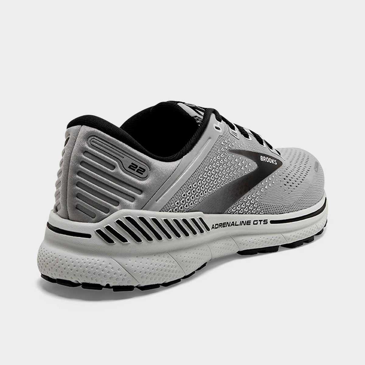BrookS Adrenaline Gts 22 Men’s Alloy Grey Black Stability Running Shoe 1103661d012 Footwear by Brooks – Don't Panic Shoes