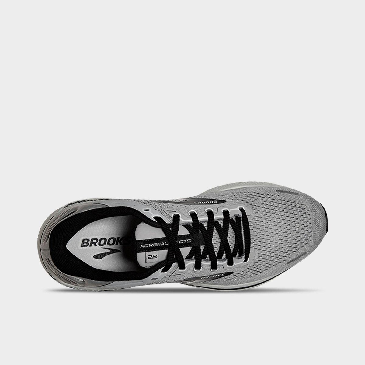 BrookS Adrenaline Gts 22 Men’s Alloy Grey Black Stability Running Shoe 1103661d012 Footwear by Brooks – Don't Panic Shoes