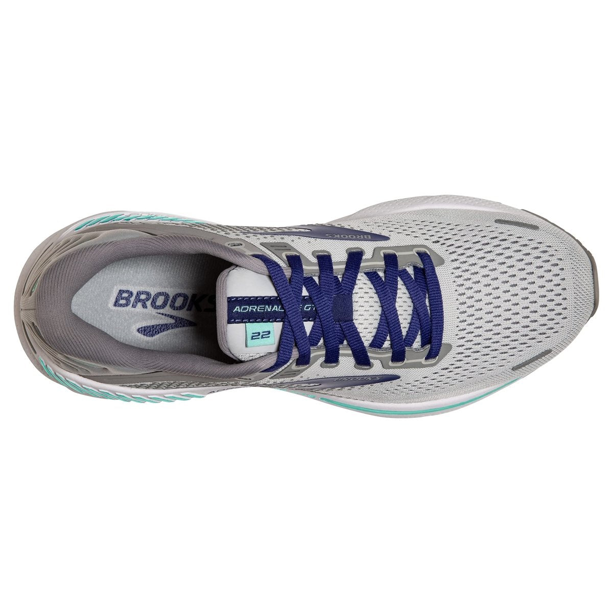 BrookS Adrenaline Gts 22 Women’s Alloy Blue Green Running Shoe Performance 1203531b045 Footwear by Brooks – Don't Panic Shoes