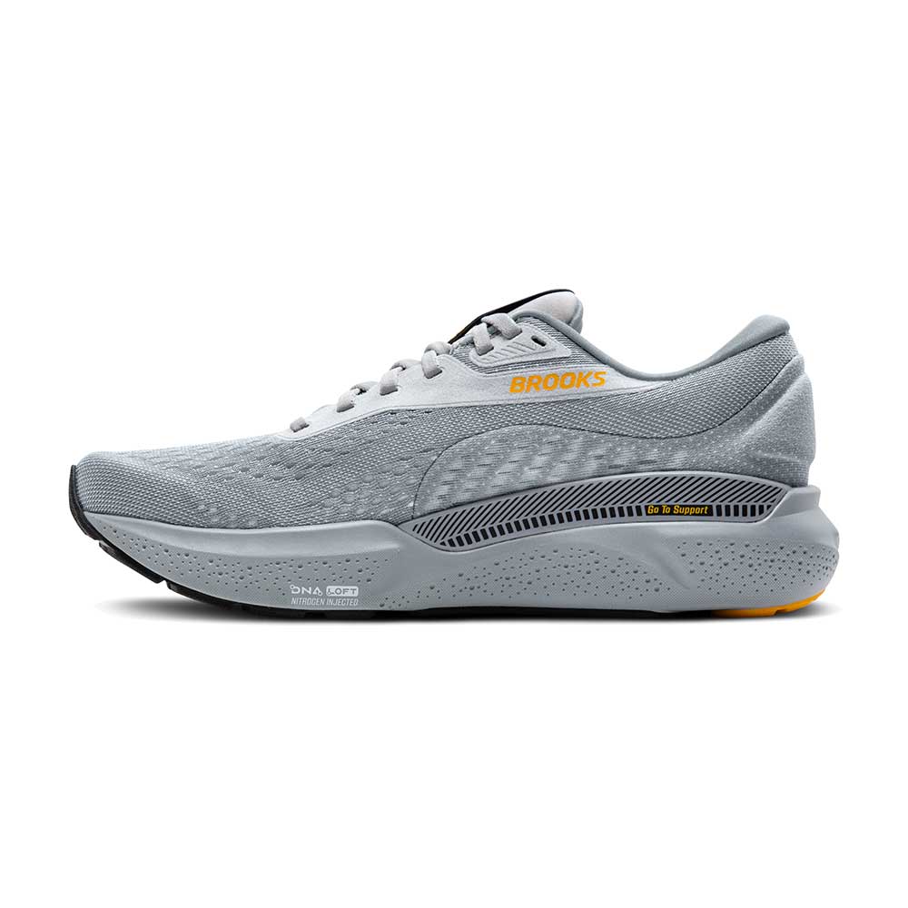 BrookS Adrenaline Gts 24 Men’s Narrow Width Alloy White Gold Fusion Shoe 1104371b084 Footwear by Brooks – Don't Panic Shoes