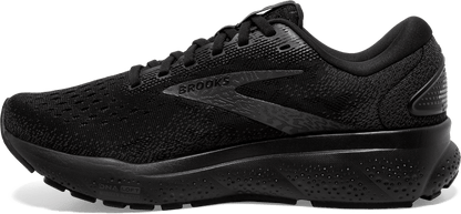 BrookS Ghost 16 Men’s Black Ebony 1104181d020 Running Shoes Neutral Cushion Footwear by Brooks – Don't Panic Shoes