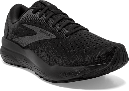 BrookS Ghost 16 Men’s Black Ebony 1104181d020 Running Shoes Neutral Cushion Footwear by Brooks – Don't Panic Shoes