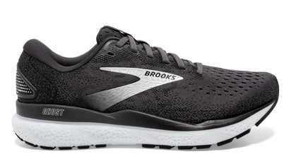 BrookS Ghost 16 Women’s Neutral Road Performance Running Shoe Black Grey White 1204071b090 Footwear by Brooks – Don't Panic Shoes
