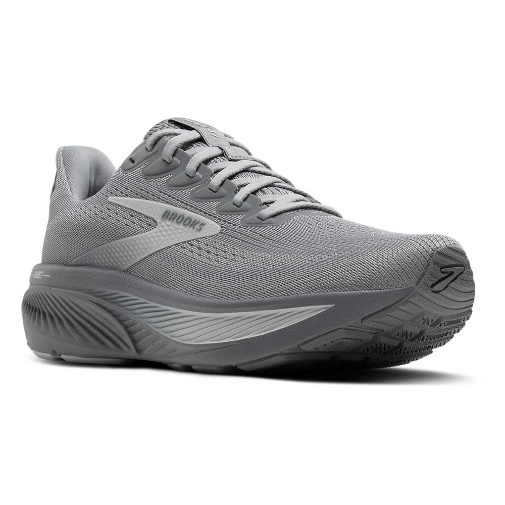 Brooks Ghost 17 Men's Running Shoes Neutral Cushioning Primer Gray Oyster Mushroom 1104421d041 Footwear by Brooks – Don't Panic Shoes